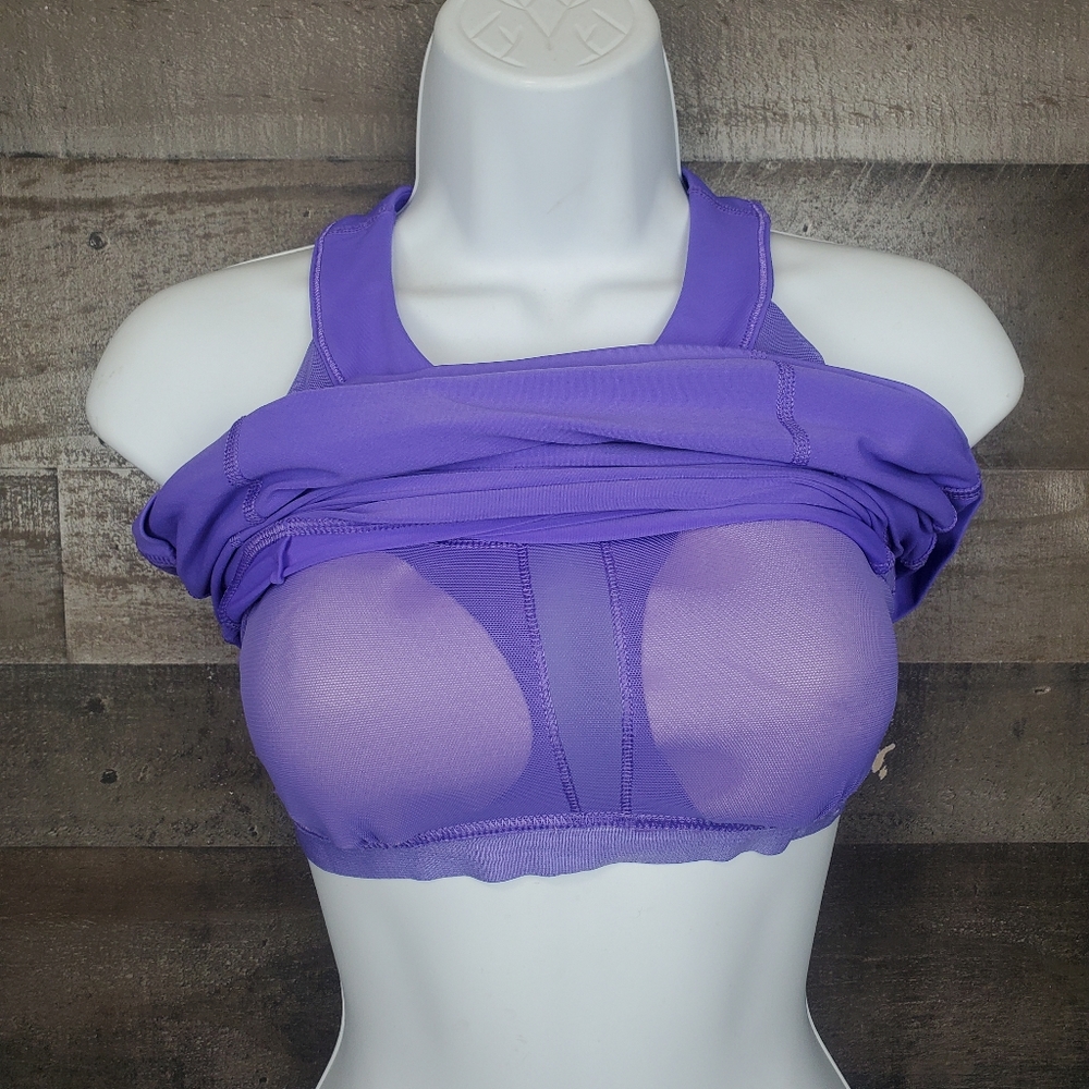 Lululemon Make It Count Run Mesh Purple Tank - image 6